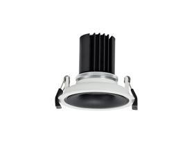 DM202105  Bolor 12 Tridonic Powered 12W 4000K 1200lm 12° CRI>90 LED Engine White/Black Fixed Recessed Spotlight, IP20